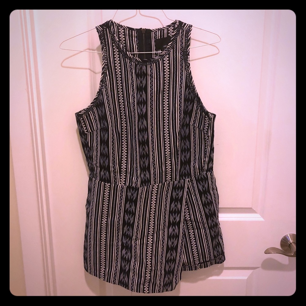 Greyson | Navy Praia Cut-Out Romper